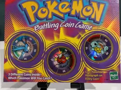 Hasbro 1999 Pokemon Battling Coin Game Articuno, Magikarp, & Squirtle - Image 2