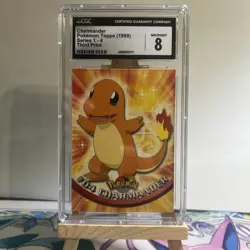 1999 Topps Pokemon T.V. - Charmander - #4 Graded PSA 5 - Image 1