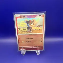 Litleo 015/131 - Prismatic Evolutions - Masterball Holo - Pokemon TCG - Image 1
