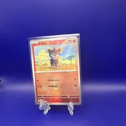 Litleo 015/131 - Prismatic Evolutions - Masterball Holo - Pokemon TCG - Image 2