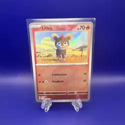 Litleo 015/131 - Prismatic Evolutions - Masterball Holo - Pokemon TCG - Image 3