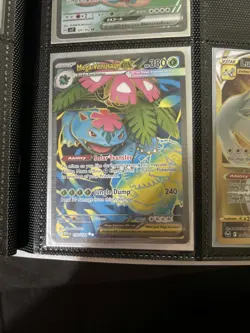 Pokemon Mega Venusaur EX XY 155/132 Holo Mega Evolution English Card - Image 1