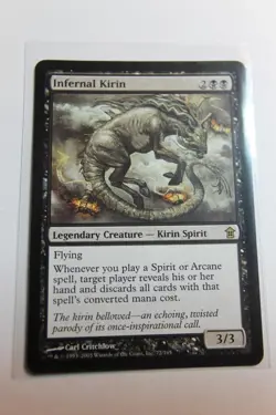 MTG Infernal Kirin x1- -Saviors of Kamigawa-Lightly Played - Image 1