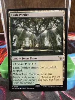 Lush Portico (Non-Foil) - Murders at Karlov Manor (MKM) MTG Near Mint - Image 1