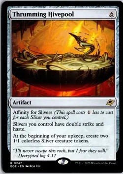 Thrumming Hivepool 247 R Edge of Eternities Magic: The Gathering NM/M - Image 1