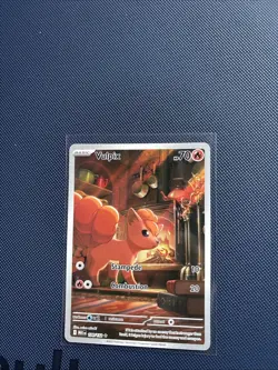 Pokemon TCG Vulpix 138/132 Illustration ME01 Mega Evolution NM/M Condition - Image 3