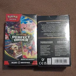 Pokemon Mega Evolution Perfect Order Booster Bundle Box 2x Clefable & Meowth - Image 2