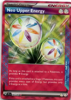Neo Upper Energy 162/162 ACE Temporal Forces Pokemon 2024 EN NM - Image 1