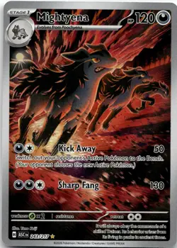 Mightyena 243/217 IR ME: Ascended Heroes Pokemon 2026 EN NM - Image 1