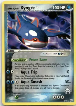 Team Aqua's Kyogre (EX Team Magma vs Team Aqua) 3/095 Pokemon EN LP - Image 1