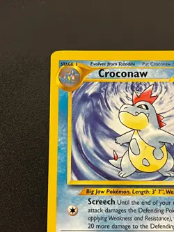 Croconaw 31/111 - Neo Genesis Uncommon Vintage WOTC Pokemon TCG Card LP - Image 5