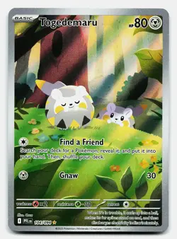 TOGEDEMARU PHANTASMAL FLAMES 104/094 NM ILLUSTRATION RARE POKEMON - Image 2