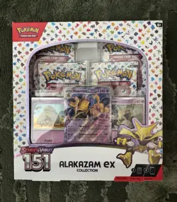 Pokemon 151 Alakazam ex Collection Box sealed - Image 1