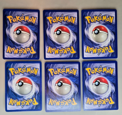1999 Pokemon English Original Unlimited Base Set Energy Lot (6) - Image 2
