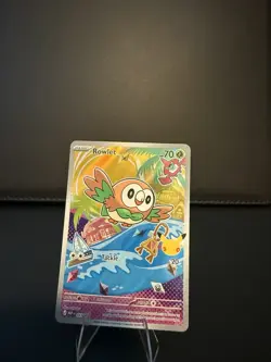 Pokemon First Partner Illustration Collection Series 1 Alolan Starters Promo Set - Image 1