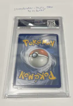 DW 2017 Pokemon Sun & Moon Crimson Invasion #110 Lusamine Full ART PSA 9 Mint - Image 2