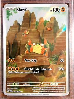 Klawf Illustration Rare #217 - PSA MINT 9 - 2023 Scarlet & Violet - Pokemon TCG - Image 2
