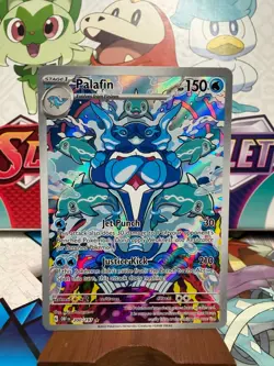 Palafin 200/197 Illustration Rare - Obsidian Flames - Pokemon TCG - SHIPS FAST - Image 1