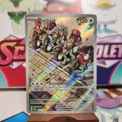 Cyclizar 215/182 Illustration Rare - Paradox Rift - Pokemon TCG - SHIPS FAST - Image 1