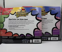 Pokemon Ascended Heroes Tech Sticker Gastly And Charmder Factory Sealed Bundle - Image 4