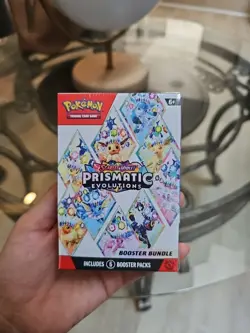 Pokemon TCG Scarlet & Violet Prismatic Evolutions Booster Bundle SEALED - Image 1