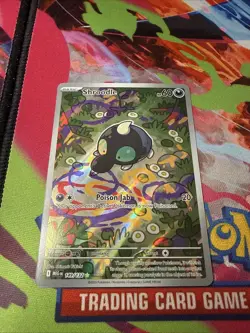 Shroodle 149/132 Illustration Rare Mega Evolution Pokemon Holo Near Mint - Image 1