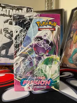 Pokemon TCG Fusion Strike Booster Box Sealed with Acrylic Case Trusted seller. - Image 3