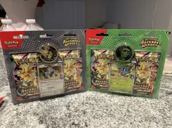 Pokemon TCG: Ascended Heroes Collection (One of Each) Erika and Larry New Sealed - Image 1