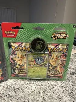 Pokemon TCG: Ascended Heroes Collection (One of Each) Erika and Larry New Sealed - Image 3