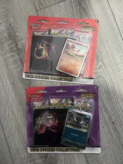 2x Pokemon Ascended Heroes Tech Sticker Collection - Ghastly & Charmander ✅ - Image 1