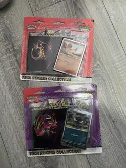 2x Pokemon Ascended Heroes Tech Sticker Collection - Ghastly & Charmander ✅ - Image 2