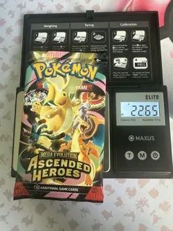 22.65g! HEAVY! -Pokemon Ascended Heroes Booster Pack -Possible GODU - Image 1