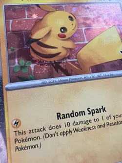 Pikachu 051/162 Pokemon Day STAMPED FART SWIRL 🌀 - Image 1