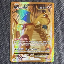 Pokemon TCG Dragonite EX Ultra Rare Full Art Holo 106/108 Evolutions - NM - Image 1