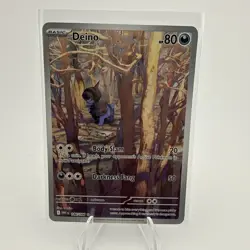 Deino 146/086 SV: White Flare Illustration Rare Pokemon TCG - Image 1