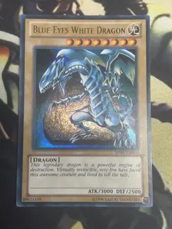 Yugioh: Blue-Eyes White Dragon - SDBE-EN001 - Ultra Rare Alternate Art - LP - Image 1