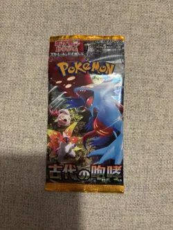 1x Pokemon Ancient Roar Booster Pack SV4K Scarlet & Violet Japanese USA Seller - Image 1