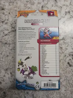 Pokemon TCG: Sun & Moon - Roaring Heat Theme Deck (Incineroar) New & Sealed - Image 2