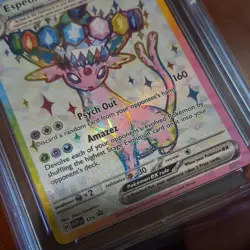 Pokemon TCG Espeon Ex Prismatic Evolutions Black Star Promos 175 CGC Gem Mint 10 - Image 3