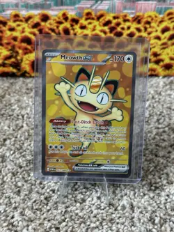 Meowth ex - 107/088 - Ultra Rare NM-Mint Pokemon ME03 - Perfect Order - Image 2