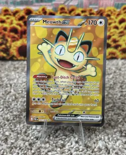 Meowth ex - 107/088 - Ultra Rare NM-Mint Pokemon ME03 - Perfect Order - Image 3