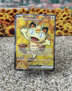 Meowth ex - 107/088 - Ultra Rare NM-Mint Pokemon ME03 - Perfect Order - Image 4