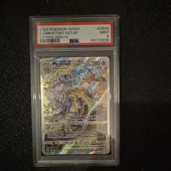 Pokemon Mewtwo VSTAR GG44/GG70 Crown Zenith Galarian Gallery Holo PSA 9 - Image 4