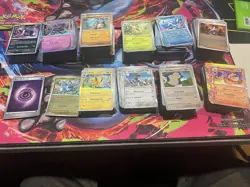 Pokemon TCG: Holo/Reverse Holo Lot (1136) Scarlet & Violet/Mega Evolution Era NM - Image 1