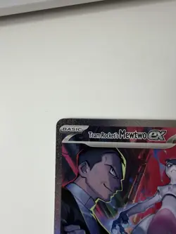 Pokemon TCG Team Rocket's Mewtwo ex 231/182 Destined Rivals SIR - Image 2