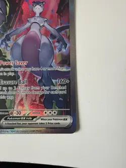 Pokemon TCG Team Rocket's Mewtwo ex 231/182 Destined Rivals SIR - Image 4