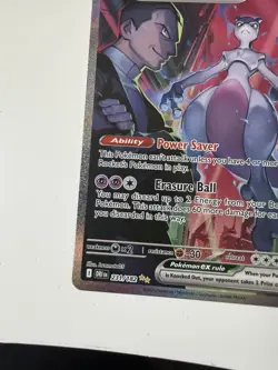 Pokemon TCG Team Rocket's Mewtwo ex 231/182 Destined Rivals SIR - Image 5