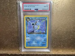 Pokemon TCG Dark Blastoise 20/82 Rare Non-Holo PSA 8 NM-MT - Image 1