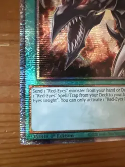 Yugioh - Red-Eyes Insight RA03-EN061 1st Edition Quarter Century Rare NM - Image 4