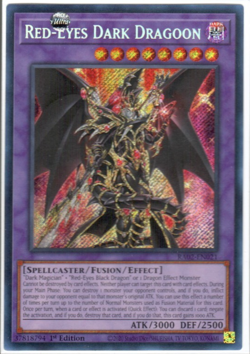 Red-Eyes Dark Dragoon (Secret Rare) RA02-EN021 Secret Rare Yu-Gi-Oh Near Mint - Image 1